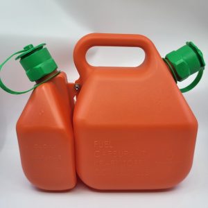 Bidon double 2 et 5 litres avec bec verseur auto-stop