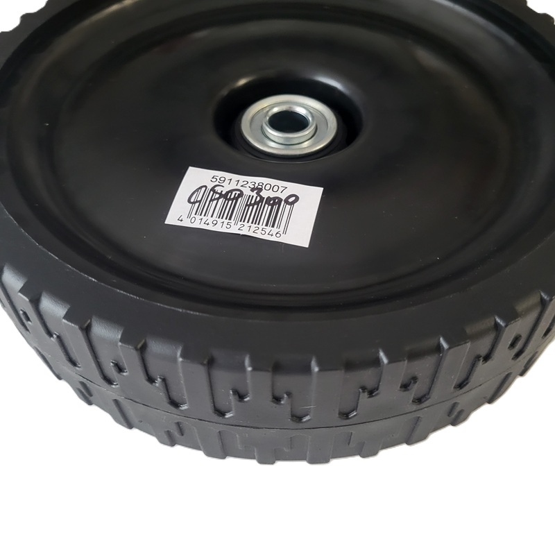 Roue arrière tondeuse à gazon 200mm SCHEPPACH MS161-46 MS150-42 WOODSTAR TT161-46 référence 5911238007 – Image 4