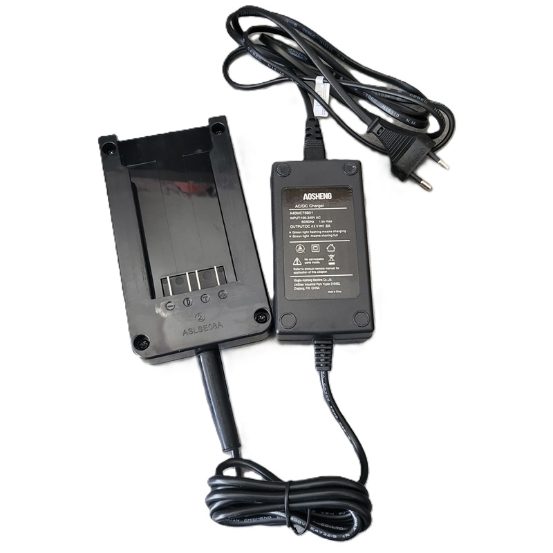 Chargeur AOSHENG 40V 1,8A – Chargeur batterie Li-Ion 40V